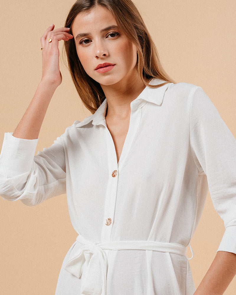 ROBE ECRU MANOLO ECRU