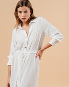 ROBE ECRU MANOLO ECRU