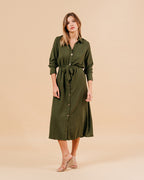 ROBE ECRU MANOLO ECRU