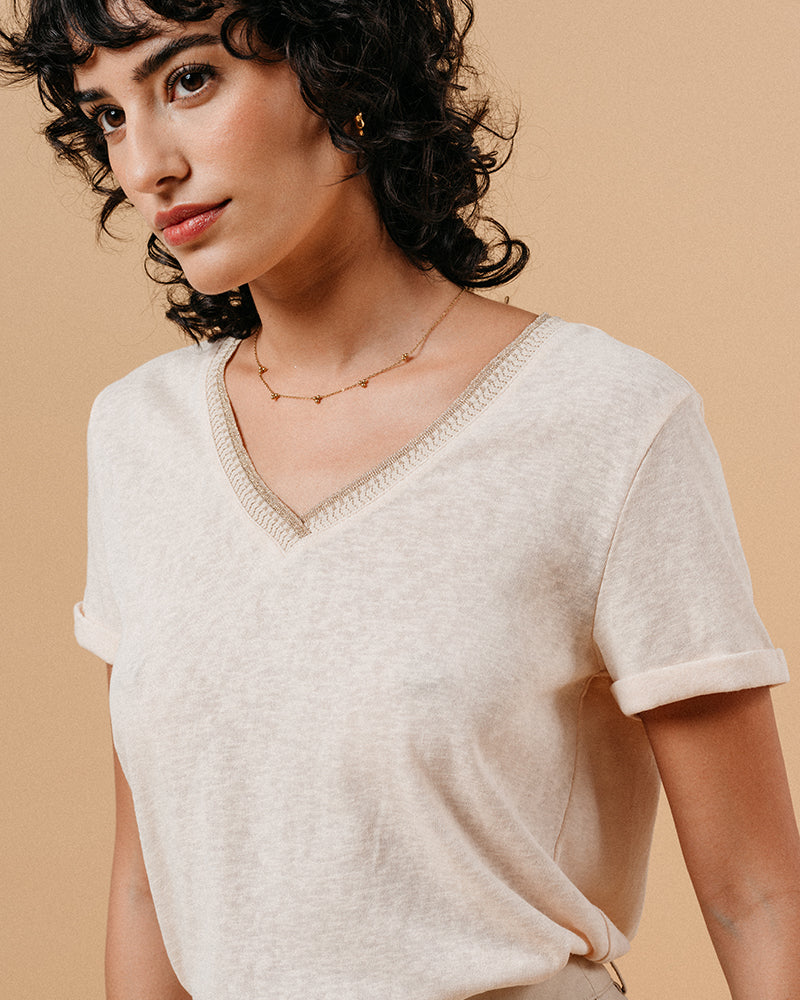 BEIGE MANUEL T-SHIRT BEIGE