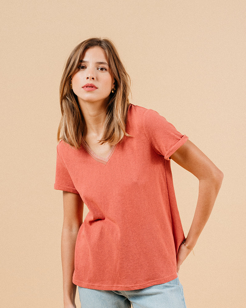 CAMISETA ROSA MANUEL ROSA