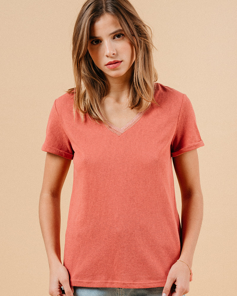 CAMISETA ROSA MANUEL ROSA