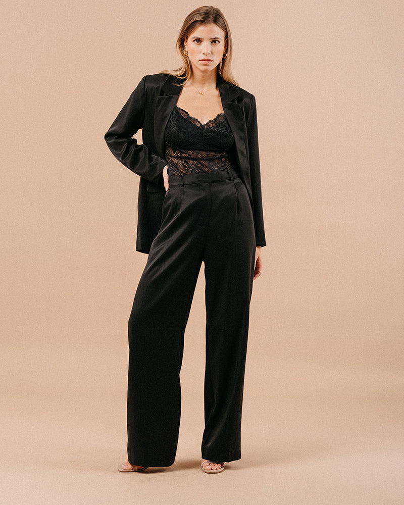 PANTALON NOIR MARC NOIR