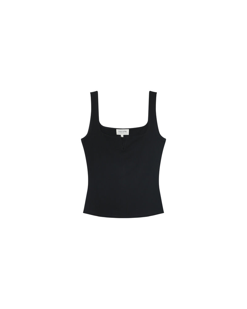 TEESHIRT NOIR MARCEL NOIR