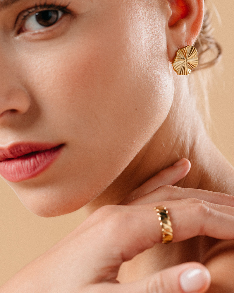 BOUCLES D'OREILLES OR MARGARET OR
