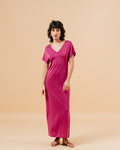 VESTIDO BERENJENA MARGAUX BERENJENA