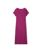 VESTIDO BERENJENA MARGAUX BERENJENA