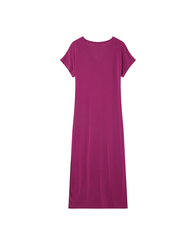 VESTIDO BERENJENA MARGAUX BERENJENA