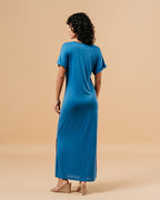 ROBE BLEU MARGAUX BLEU