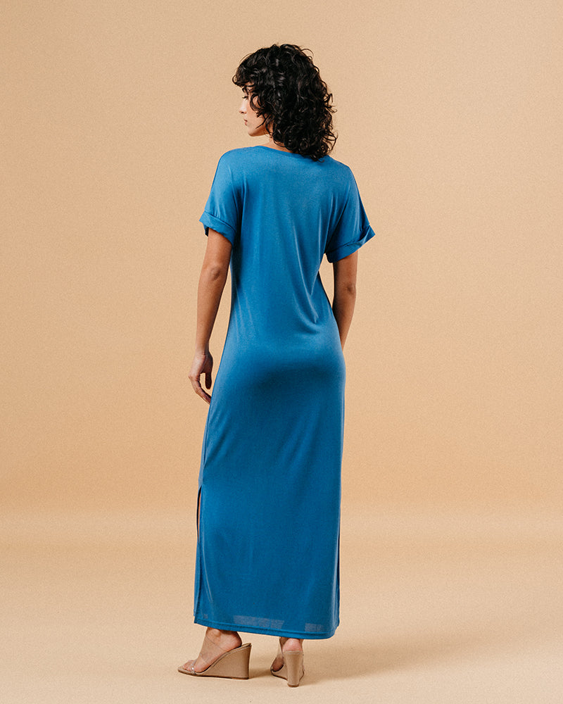 ROBE BLEU MARGAUX BLEU