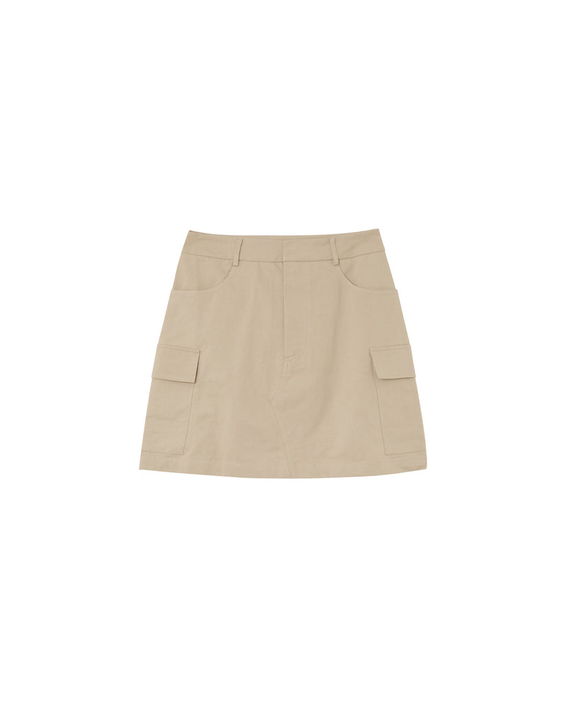 FALDA MARIAH BEIGE BEIGE