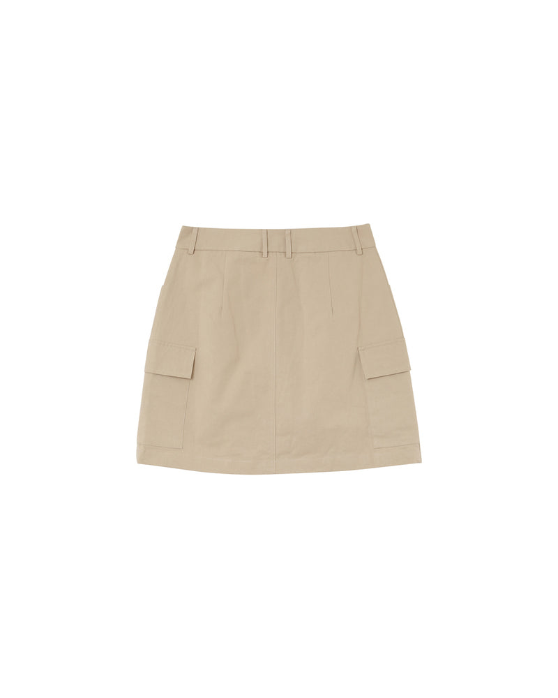 FALDA MARIAH BEIGE BEIGE