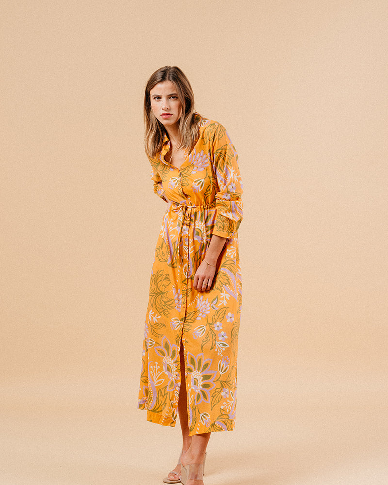 ROBE ORANGE MARIANA ORANGE
