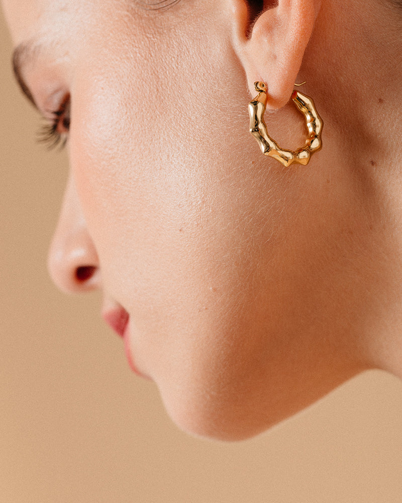 PENDIENTES MARIBEL ORO ORO