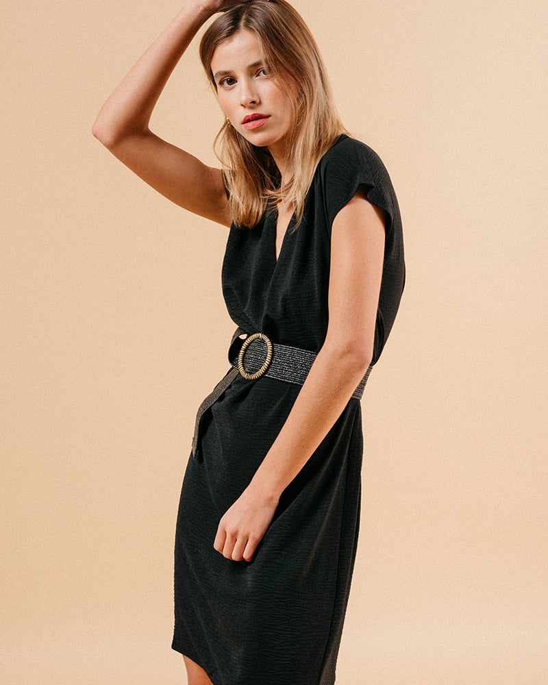 VESTIDO NEGRO MARILOU NEGRO