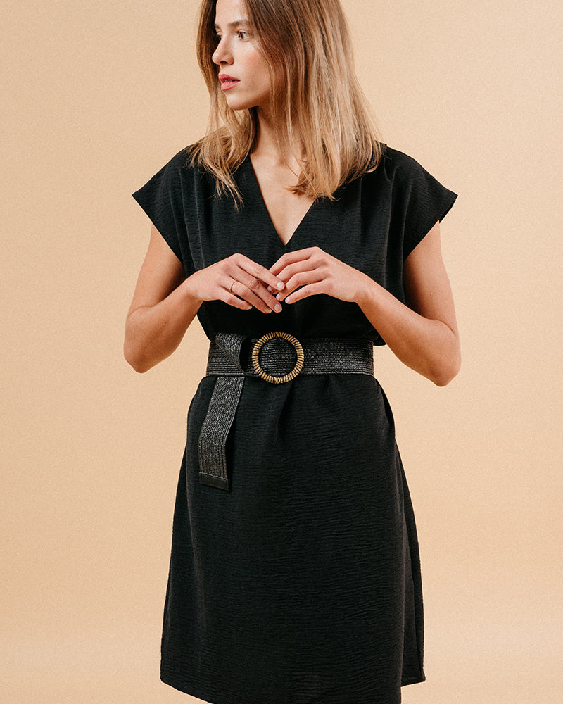 VESTIDO NEGRO MARILOU NEGRO