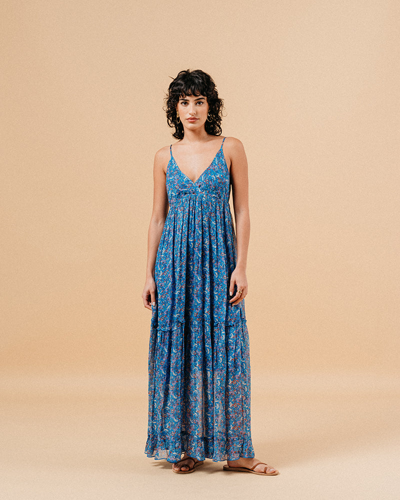 ROBE BLEU MARION BLEU