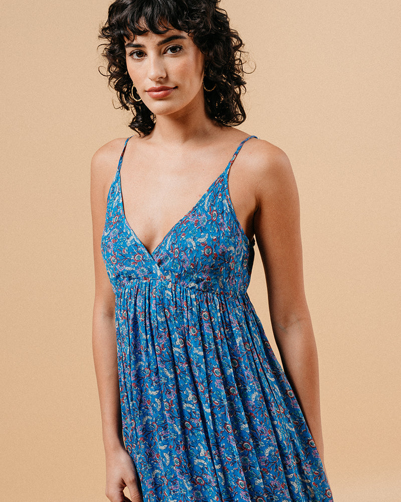 ROBE BLEU MARION BLEU