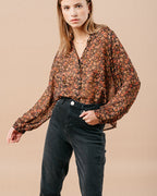BLOUSE NOIR MARJORIE NOIR
