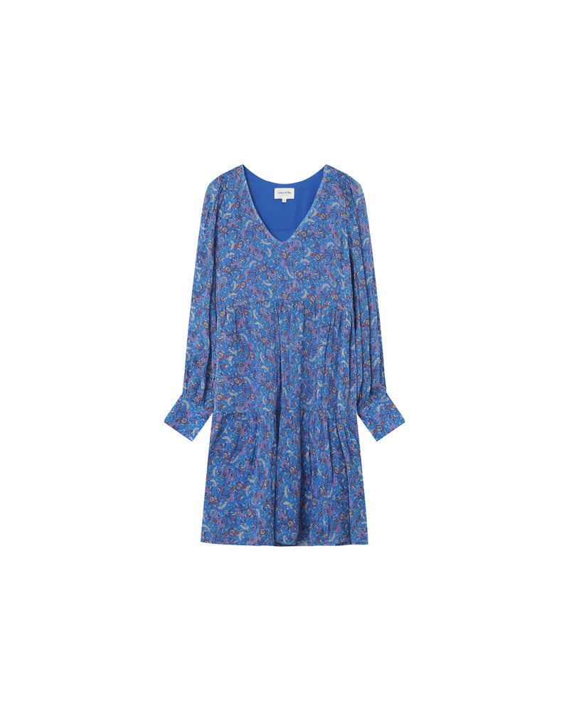 ROBE BLEU MARLISE BLEU