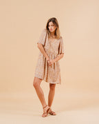 VESTIDO MARSALA OCRE