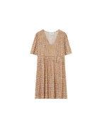VESTIDO MARSALA OCRE