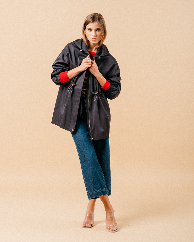 NAVY MARTINE PARKA NAVY