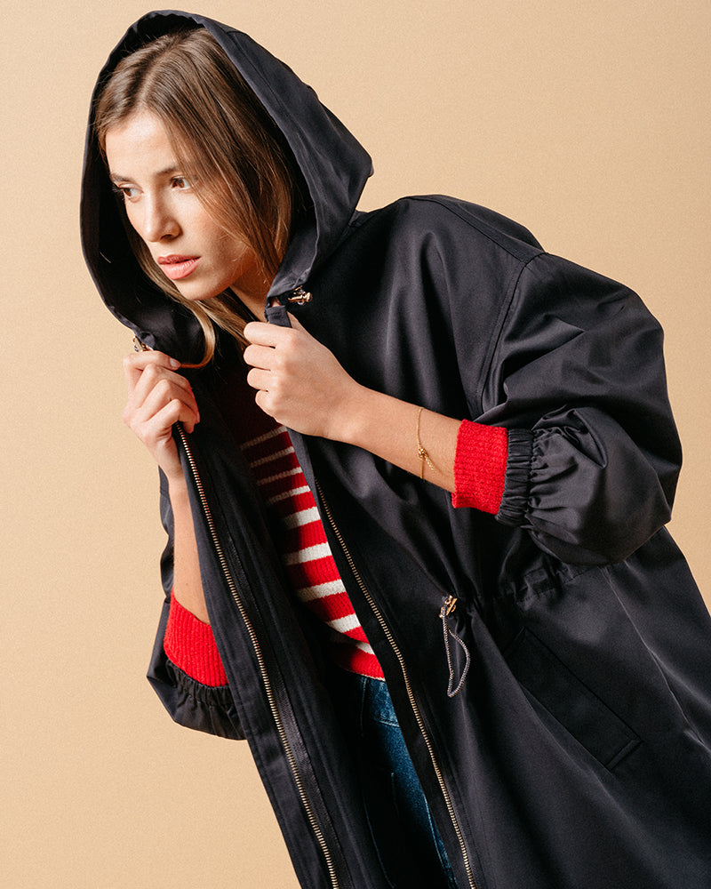 NAVY MARTINE PARKA NAVY