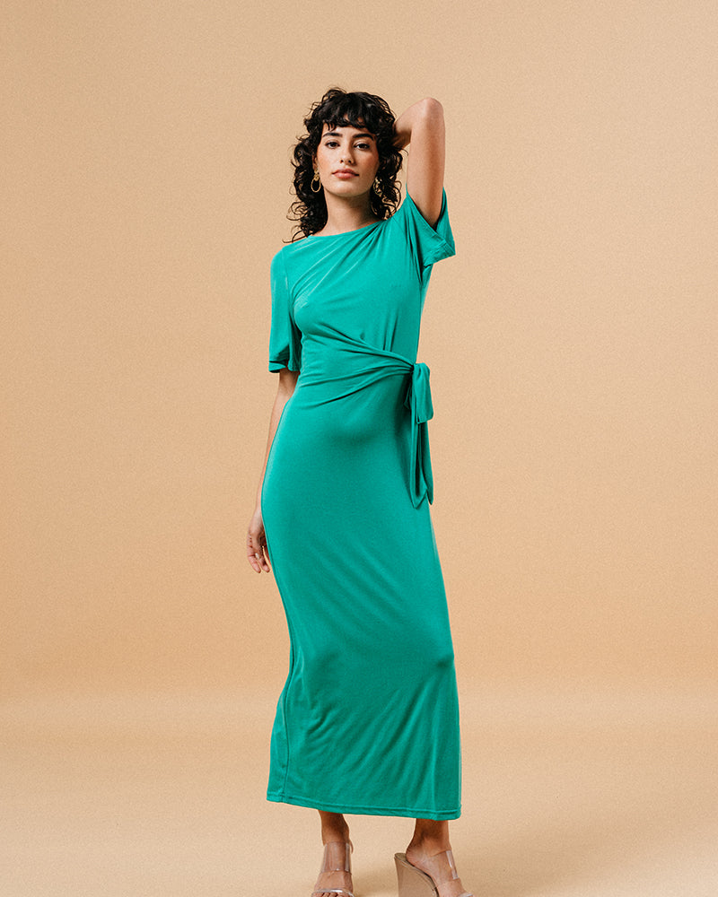 ROBE VERT MARYLINE VERT