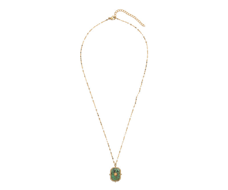 COLLAR ESMERALDA MATEA ESMERALDA