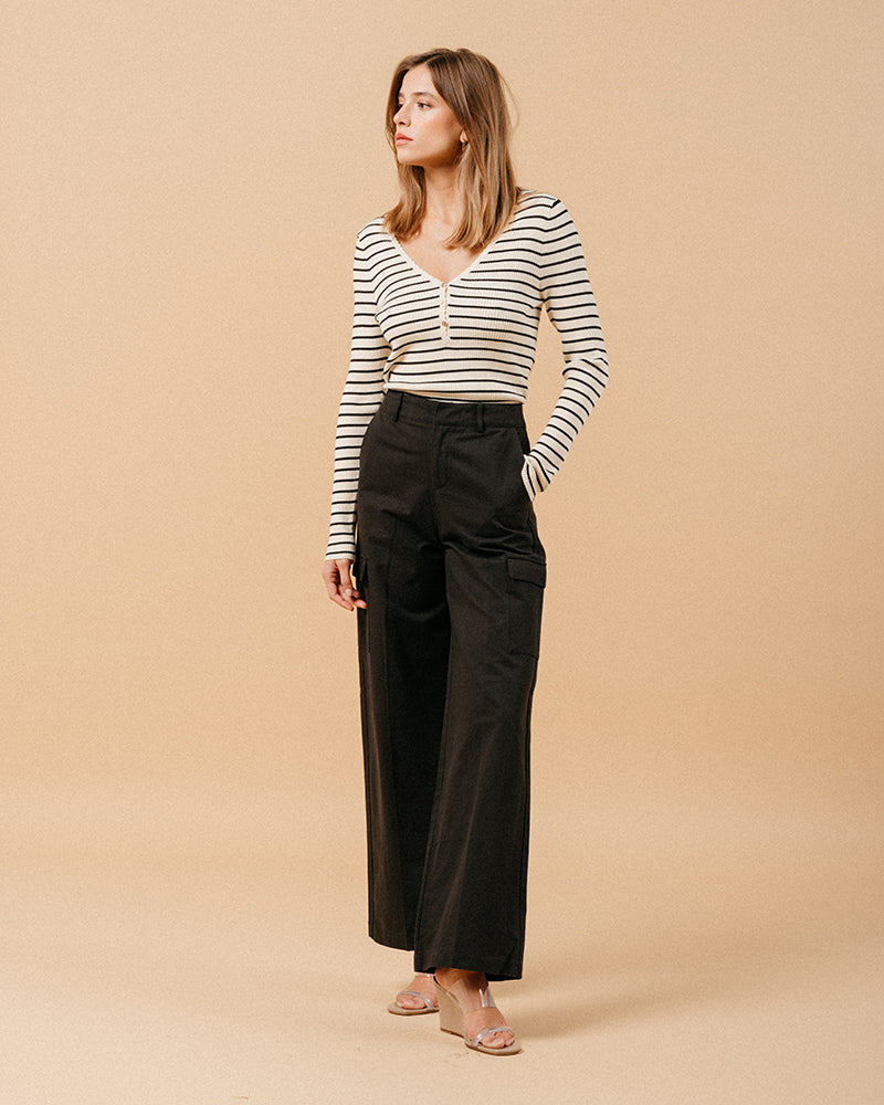 PANTALON NOIR MATEO NOIR