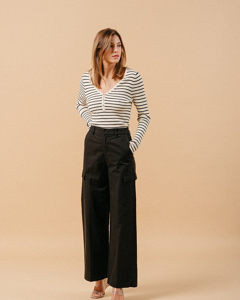PANTALON NOIR MATEO NOIR