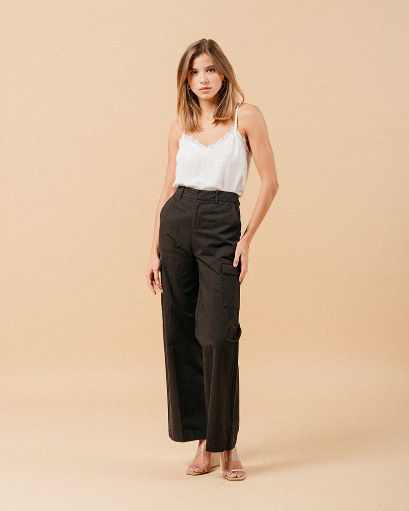 PANTALON NOIR MATEO NOIR