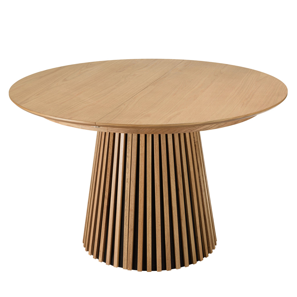 Sya - Mesa de comedor - Roble claro/Negro