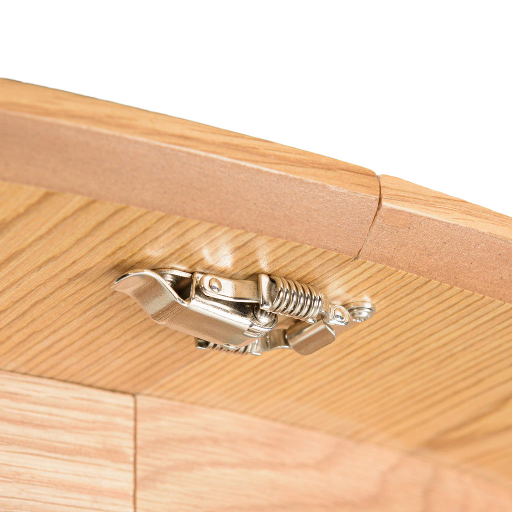Sya - Mesa de comedor - Roble claro/Negro