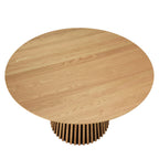 Sya - Mesa de comedor - Roble claro/Negro