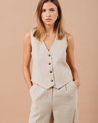 GILET BEIGE MATHIEU BEIGE
