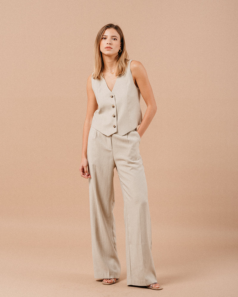 GILET BEIGE MATHIEU BEIGE