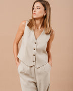GILET BEIGE MATHIEU BEIGE
