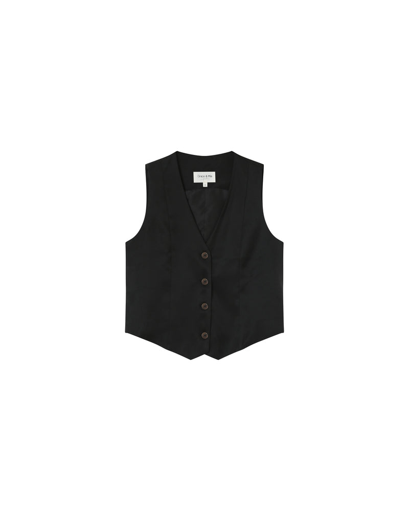 GILET NOIR MATHIEU NOIR