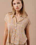 CHEMISE OCRE MATRIOCHKA OCRE