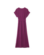 AUBERGINE DRESS MAUD AUBERGINE