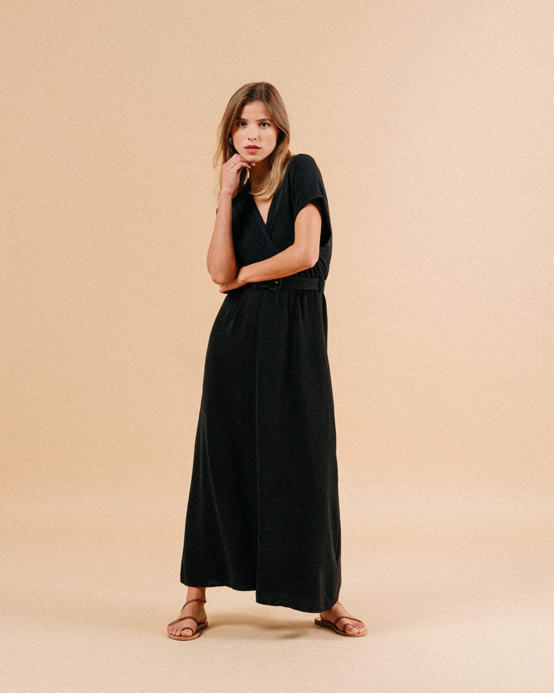 ROBE NOIR MAUD NOIR