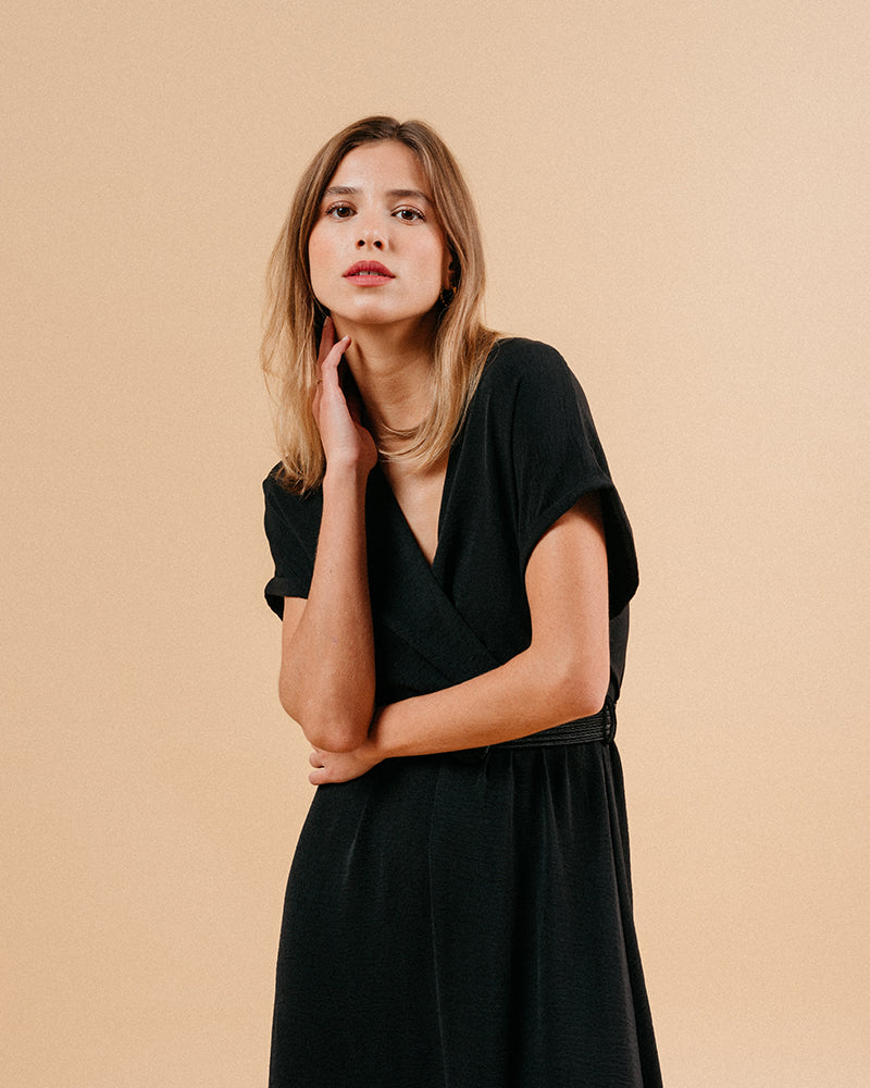 ROBE NOIR MAUD NOIR