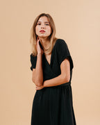 ROBE NOIR MAUD NOIR