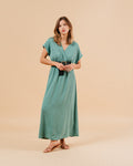 ROBE VERT MAUD VERT