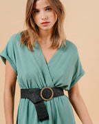 ROBE VERT MAUD VERT