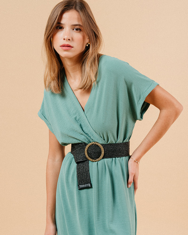 ROBE VERT MAUD VERT
