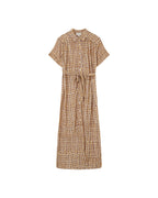 VESTIDO OCRE MALVA OCRE