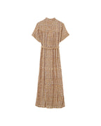VESTIDO OCRE MALVA OCRE